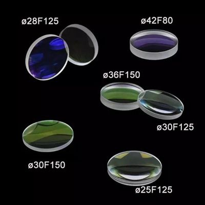 D32 4mmレーザーの保護レンズ1064nmのサファイア光学Windows
